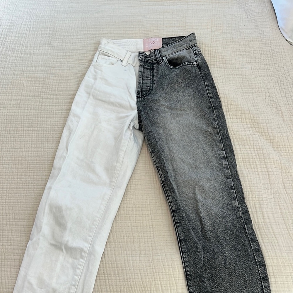 Revice Denim Two Tone Jeans
